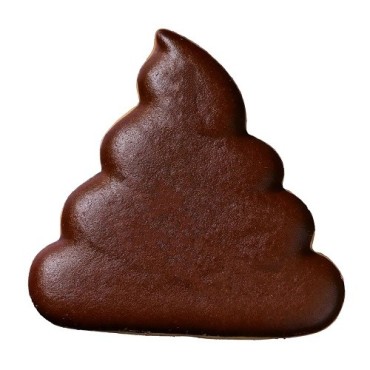 Wilton Kackhaufen Ausstecher 6.5cm 💩 Lustige Keksausstechform aus Edelstahl