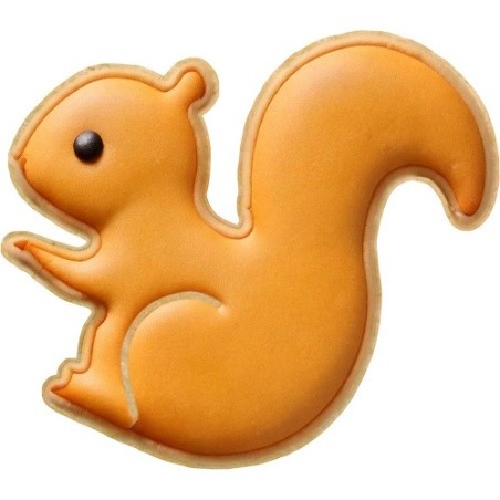 Wilton Eichhörnchen Ausstecher 7cm 🐿️ Edelstahl Keksausstecher für Herbst & Waldtiere