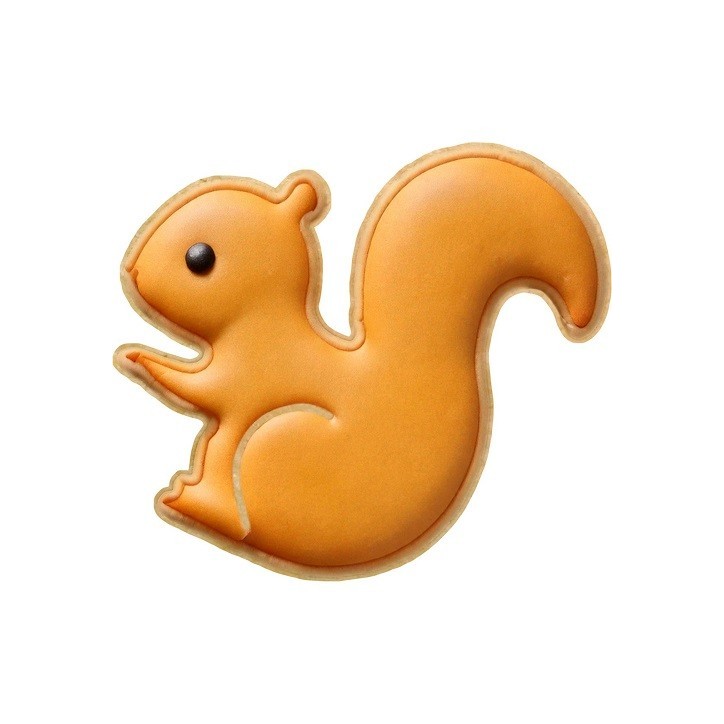 Wilton Eichhörnchen Ausstecher 7cm 🐿️ Edelstahl Keksausstecher für Herbst & Waldtiere