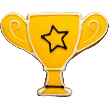 Wilton Pokal Ausstecher 5cm 🏆 Edelstahl Keksausstecher Trophy & Siegespokal