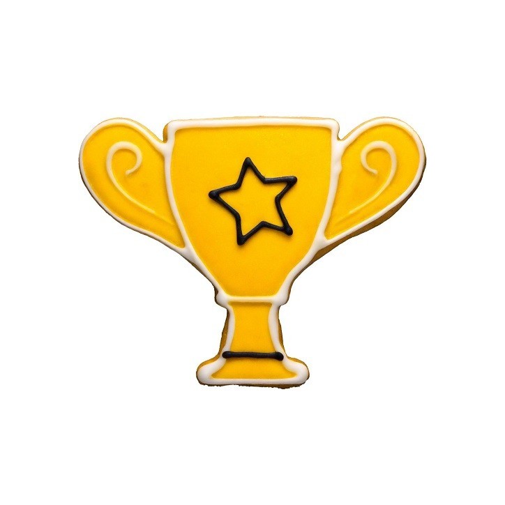 Wilton Trophy Cookie Cutter 5cm 🏆 Stainless Steel Cup Cutter for Sports & Parties Wilton Trophy Cookie Cutter 5cm 🏆 Stainless Steel Cup Cutter for Sports & Parties