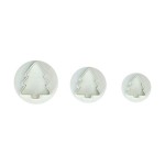 Wilton Tannenbaum Ausstecher Set mit Auswerfer, 3 Stück