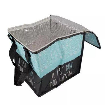 Patisdécor Kühltasche für Torten 25x25x26 cm – Isotherme Tortentragetasche