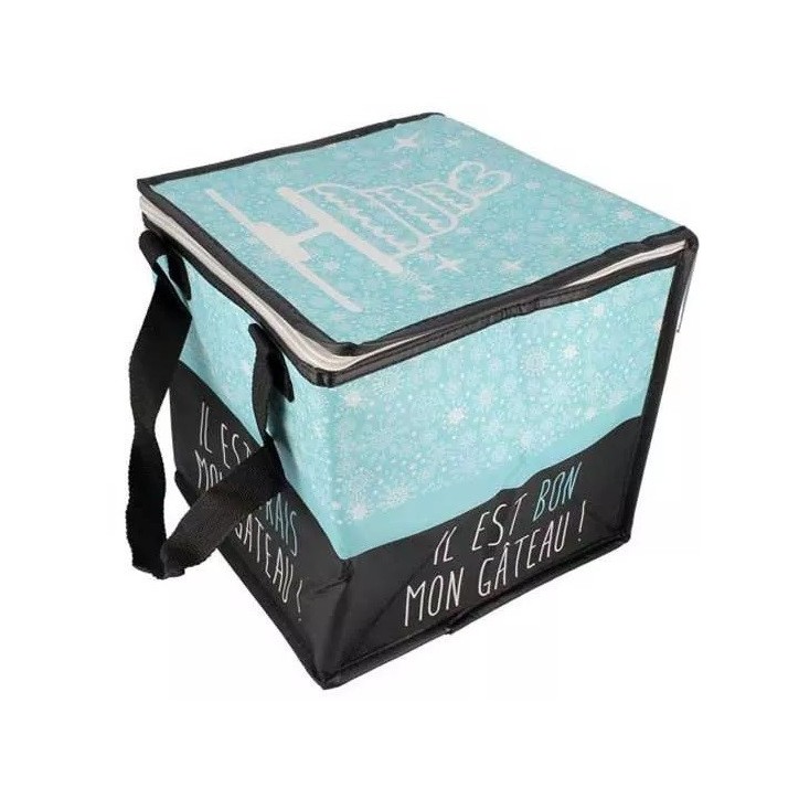 Patisdécor Isothermal Cake Cooler Bag 25x25x26 cm – Insulated Transport Bag Patisdécor Isothermal Cake Cooler Bag 25x25x26 cm – Insulated Transport Bag