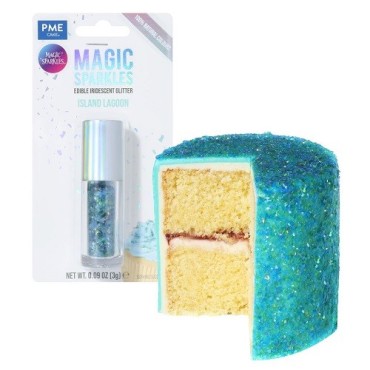 PME Magic Sparkles Island Lagoon 3g – Edible Glitter