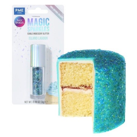 PME Magic Sparkles Island Lagoon 3g – Essbarer Glitter