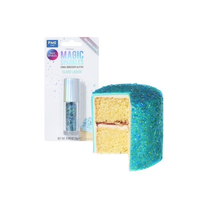 PME Magic Sparkles Island Lagoon 3g – Essbarer Glitter PME Magic Sparkles Island Lagoon 3g – Essbarer Glitter