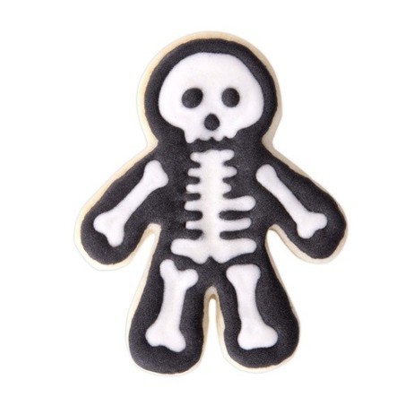 Städter Halloween Skeleton Cookie Cutter – 3D Embosser with Ejector