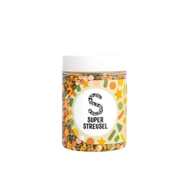 Super Streusel RentierRummel 90g – Christmas Sprinkle Mix with Reindeer & Snowflakes