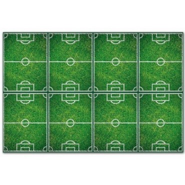 Procos Tischdecke Fussball 120x180 cm – Fussball Party Deko | Bakeria.ch