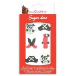 ScrapCooking Pirates Sugar Decor, 6 pcs