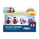 Dekora Marvel Spidey Kerzen, 4 Stück Dekora Marvel Spidey Kerzen, 4 Stück