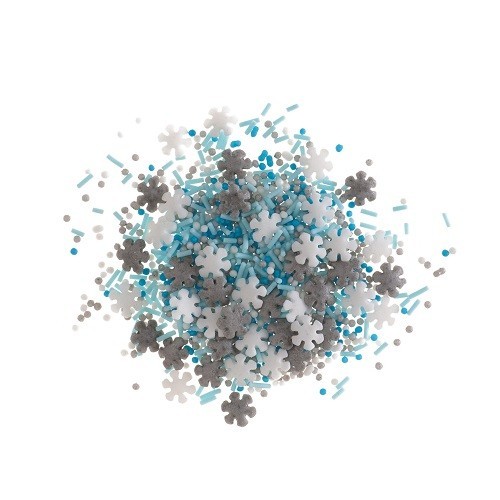 DeKora Snowflakes Sprinkles, 100g DeKora Snowflakes Sprinkles, 100g