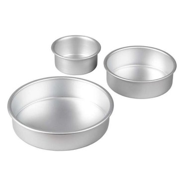 Wilton Tiered Trio Round Pan Set/3 – Round Cake Pan Set | Bakeria.ch