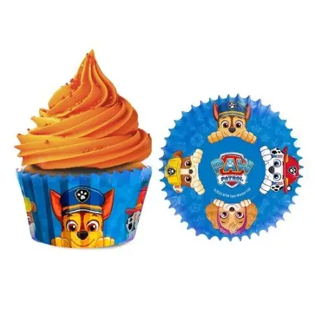deKora Paw Patrol Cupcake Förmchen 25 Stück – Muffinförmchen für Kindergeburtstag | Bakeria.ch