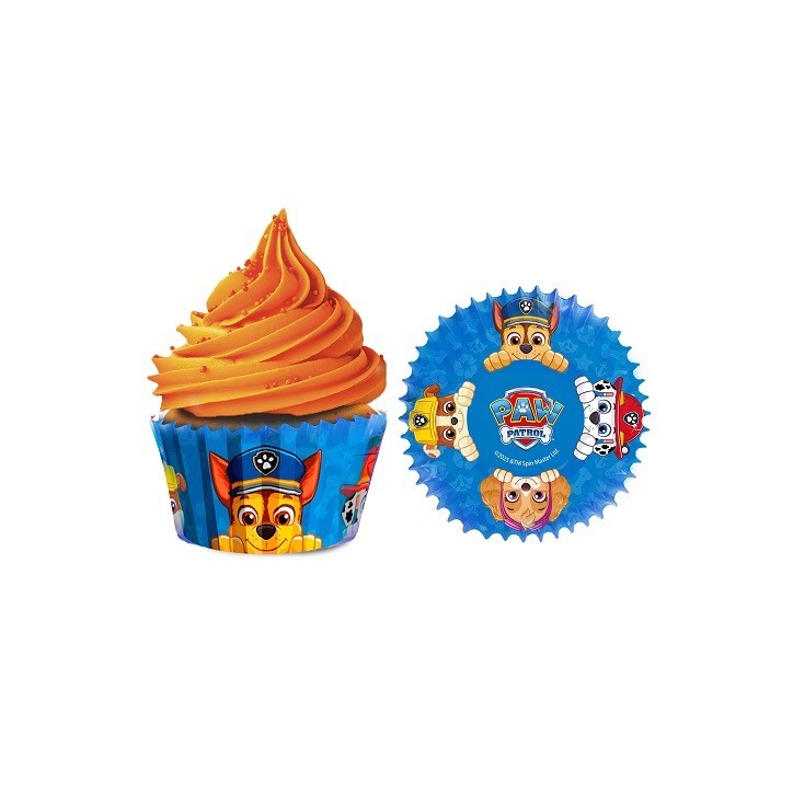 deKora Paw Patrol Cupcake Förmchen 25 Stück – Muffinförmchen für Kindergeburtstag | Bakeria.ch