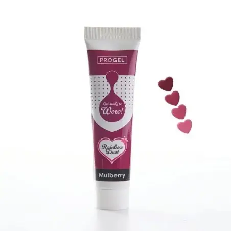 Rainbow Dust ProGel Food Colour Mulberry (formerly Wine Red) 25g | Bakeria.ch