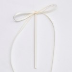 PME White Ribbon Bow Toppers, 8 pcs PME White Ribbon Bow Toppers, 8 pcs