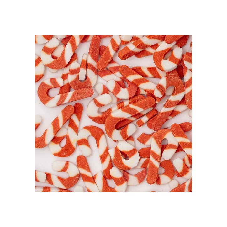 PME Christmas Candy Cane Sprinkle Charms – Festive Edible Decorations (25 g)