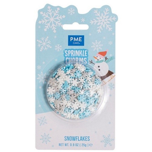 PME Sprinkle Charms – Snowflake 25g