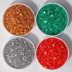 PME Christmas Stardust Essbarer Glitter 4 Stück