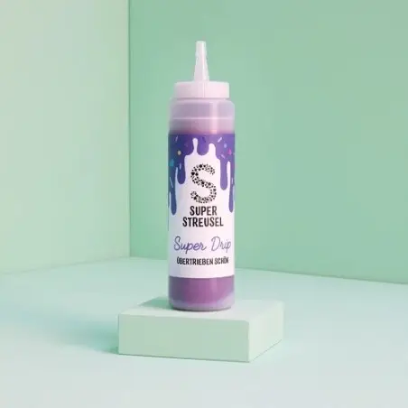 Super Streusel SuperDrip Lila 300 g | Kuchenglasur & Tortendeko | Bakeria.ch