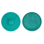 Städter Round Gnome Cookie Cutter with ejector 7cm