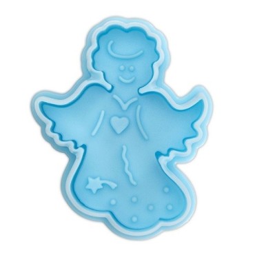 Angel Cookie Cutter with Ejector 5.5 cm | Christmas Cookie Cutter | Bakeria.ch
