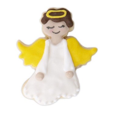 Städter Engel Ausstecher mit Auswerfer 5.5 cm | Weihnachtsausstecher | Bakeria.ch
