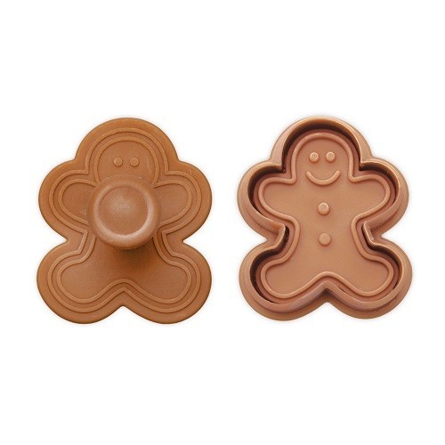 Städter Gingerbread Man Cookie Cutter with ejector 5cm