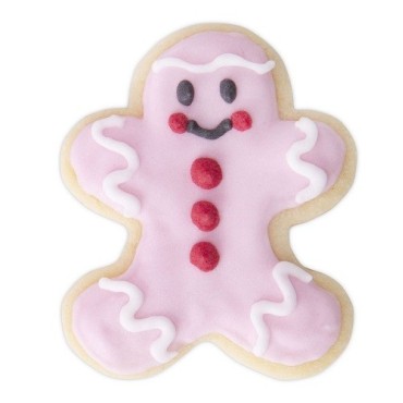 Städter Gingerbread Man Cookie Cutter with Embossing – 5 cm Festive Cutter on Gift Card