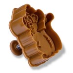 Städter Monkey Cookie Cutter with Ejector 6cm