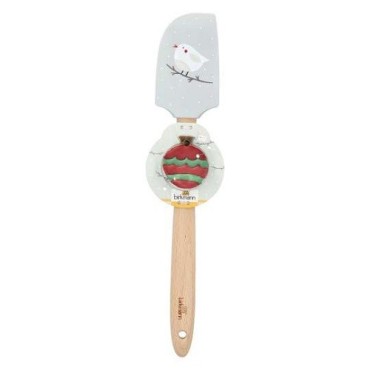 RBV Birkmann Dear Santa Teigschaber Vogel mit Kugel-Ausstecher – Weihnachtsbacken mit Stil