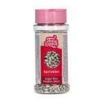 FunCakes Sugar Rice Metallic Silver, 80g