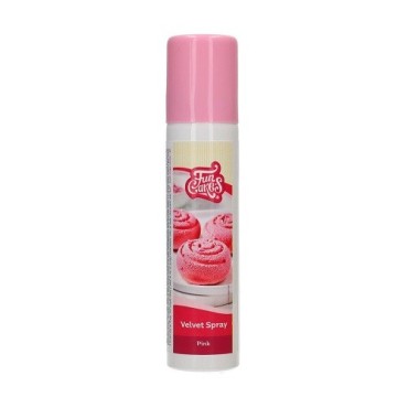 FunCakes Velvet Spray Pink 100 ml – Samt-Spray für edle Torteneffekte & Desserts