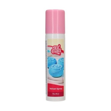 FunCakes Velvet Spray Blau 100 ml – Samt-Spray für edle Torten & Desserts