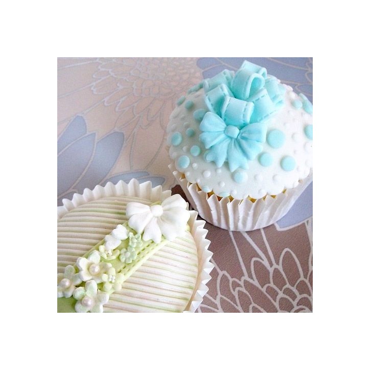 Katy Sue Designs Bow Mould – Silicone Mould with 3 Sizes for Fondant & Chocolate