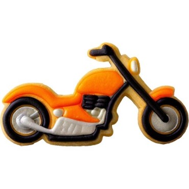 Wilton Ausstecher Motorrad 7x4 cm – Töff Keksform für Biker & Kindergeburtstage