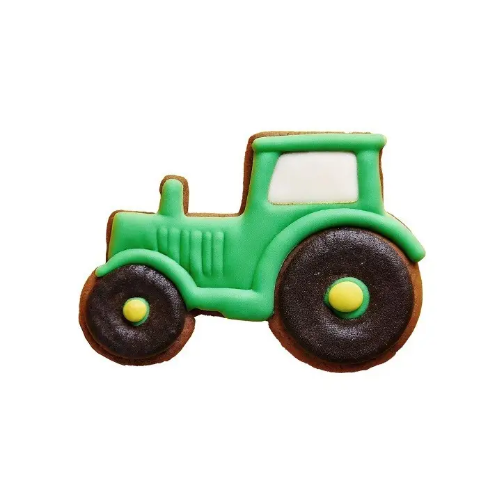Wilton Tractor Cookie Cutter 8.3 x 6 cm – Stainless Steel Farm-Themed Cutter