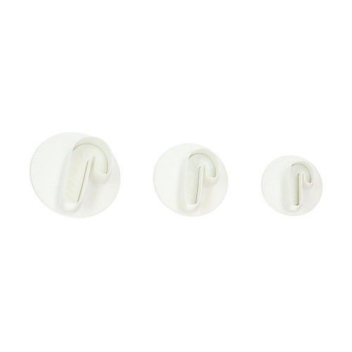 Wilton Zuckerstangen Ausstecher Set mit Auswerfer, 3 Stück