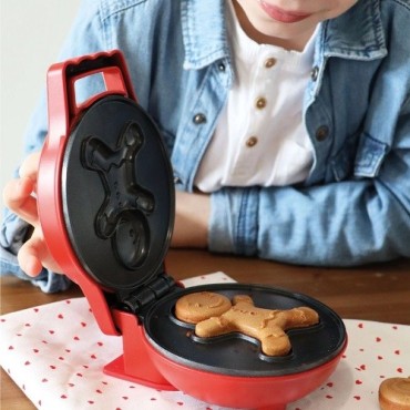 ScrapCooking Mini Waffle Factory Gingerbread Man – Christmas Waffle Maker | Bakeria.ch