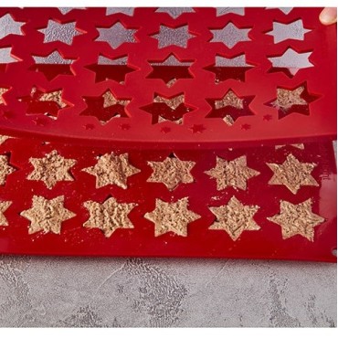 Birkmann Cinnamon Star Mat Silicone 2-piece – For 24 Stars | Bakeria.ch