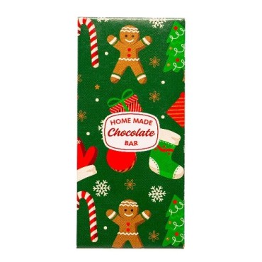 Decora Chocolate Bar Boxes Dubai Gingerbread 5 pcs – Christmas Design | Bakeria.ch