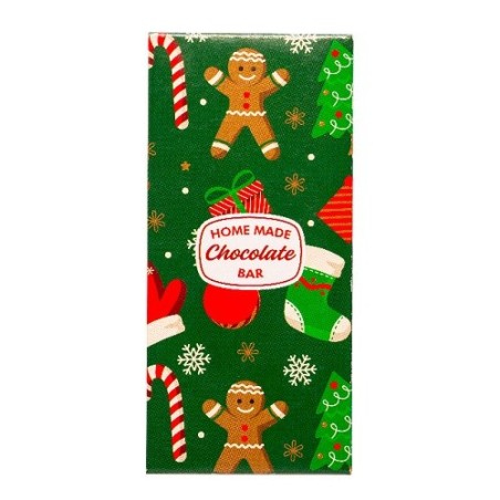 Decora Chocolate Bar Boxes Dubai Gingerbread 5 pcs – Christmas Design | Bakeria.ch