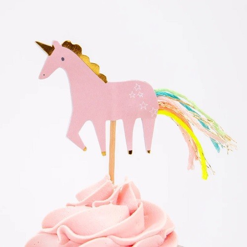 Meri Meri Einhorn Cupcake Deko Set 48-teilig Meri Meri Einhorn Cupcake Deko Set 48-teilig
