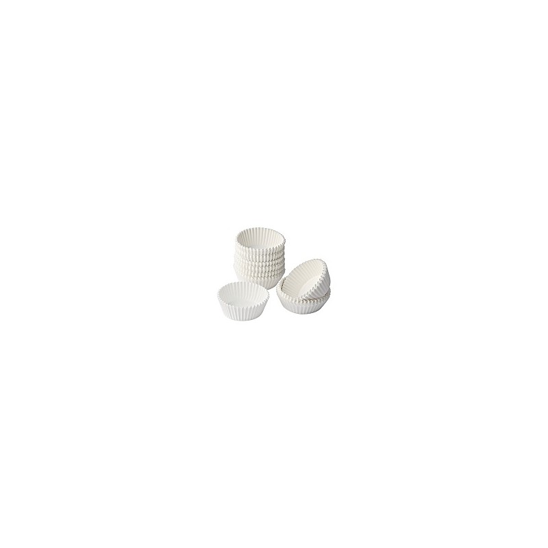 Mini Cupcake Liners White, 240 pcs
