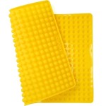 Collory 1cm Hemisphere Silicone Treat-Baking Mat Yellow Collory 1cm Hemisphere Silicone Treat-Baking Mat Yellow