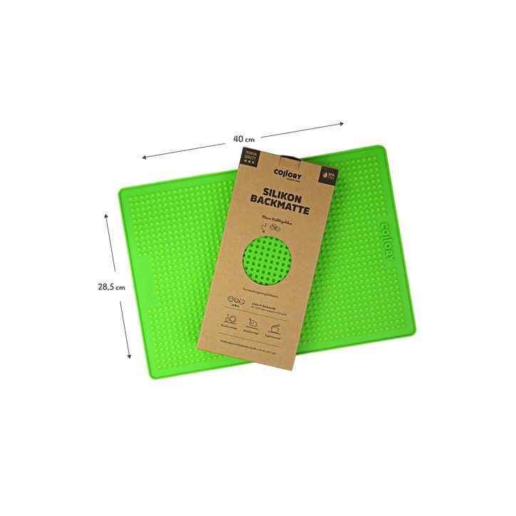 Collory 1.5 cm Half-Sphere Silicone Treat Mat Green – Dog Training Snacks | Bakeria