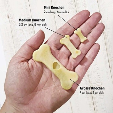 Dog Treats Baking Mat Bones - Medium Bones Dogtreat Baking Mould