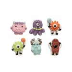 Decora Monster Sugar Decorations, 6 pcs
